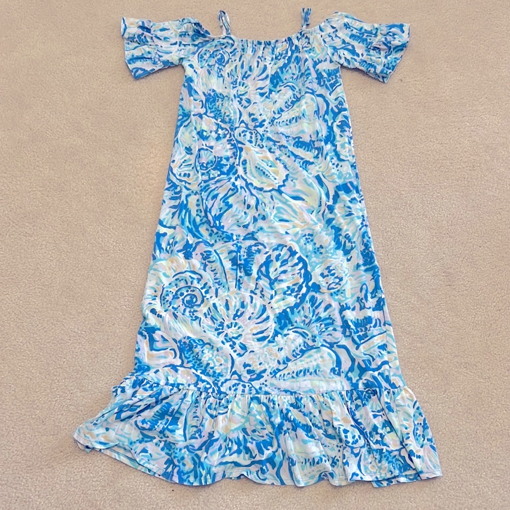 Girls Lilly Pulitzer long maxi dress. Size XL 12-14